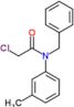 N-benzyl-2-chloro-N-(3-methylphenyl)acetamide