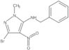 3-Bromo-1-methyl-4-nitro-N-(phenylmethyl)-1H-pyrazol-5-amine