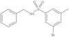 3-Bromo-5-methyl-N-(phenylmethyl)benzenesulfonamide