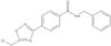 4-[5-(Chloromethyl)-1,2,4-oxadiazol-3-yl]-N-(phenylmethyl)benzamide