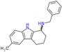 N-benzyl-6-methyl-2,3,4,9-tetrahydro-1H-carbazol-1-amine