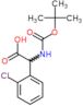 [(tert-butoxycarbonyl)amino](2-chlorophenyl)acetic acid