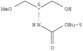 Carbamic acid,N-[(1S)-2-hydroxy-1-(methoxymethyl)ethyl]-, 1,1-dimethylethyl ester