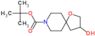 tert-butyl 3-hydroxy-1-oxa-8-azaspiro[4.5]decane-8-carboxylate