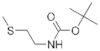 Carbamic acid, [2-(methylthio)ethyl]-, 1,1-dimethylethyl ester (9CI)