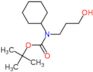 tert-butyl cyclohexyl(3-hydroxypropyl)carbamate