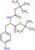 tert-butyl 4-amino-N-(tert-butoxycarbonyl)-L-phenylalaninate