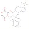 1,1-Dimethylethyl N-[(1R)-3-[5,6-dihydro-3-(trifluoromethyl)-1,2,4-triazolo[4,3-a]pyrazin-7(8H)-yl…