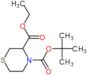 4-(1,1-Dimethylethyl) 3-ethyl 3,4-thiomorpholinedicarboxylate