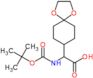 2-(tert-butoxycarbonylamino)-2-(1,4-dioxaspiro[4.5]decan-8-yl)acetic acid