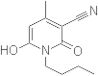 1-Butyl-1,2-dihydro-6-hydroxy-4-methyl-2-oxo-3-pyridinecarbonitrile