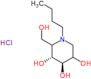 (3R,4R)-1-butyl-2-(hydroxymethyl)piperidine-3,4,5-triol hydrochloride