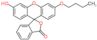 3'-butoxy-6'-hydroxy-spiro[isobenzofuran-3,9'-xanthene]-1-one