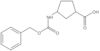 3-[[(Phenylmethoxy)carbonyl]amino]cyclopentanecarboxylic acid