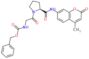N-[(benzyloxy)carbonyl]glycyl-N-(4-methyl-2-oxo-2H-chromen-7-yl)-L-prolinamide