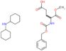 4-{[(benzyloxy)carbonyl]amino}-5-methoxy-5-oxopentanoic acid - N-cyclohexylcyclohexanamine (1:1) (non-preferred name)
