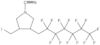 3-(Iodomethyl)-4-(2,2,3,3,4,4,5,5,6,6,7,7,7-tridecafluoroheptyl)-1-pyrrolidinecarbonitrile