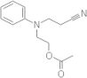2-[N-(2-cyanoethyl)anilino]ethyl acetate
