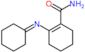 2-(cyclohexylideneamino)cyclohex-1-ene-1-carboxamide