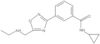 N-Cyclopropyl-3-[5-[(ethylamino)methyl]-1,2,4-oxadiazol-3-yl]benzamide