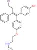 4-[(1Z)-4-chloro-1-{4-[2-(methylamino)ethoxy]phenyl}-2-phenylbut-1-en-1-yl]phenol