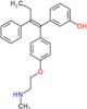 3-[(1E)-1-{4-[2-(methylamino)ethoxy]phenyl}-2-phenylbut-1-en-1-yl]phenol