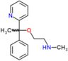 N-methyl-2-[1-phenyl-1-(pyridin-2-yl)ethoxy]ethanamine