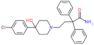 4-[4-(4-chlorophenyl)-4-hydroxy-1-piperidyl]-2,2-diphenyl-butanamide