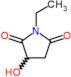1-ethyl-3-hydroxypyrrolidine-2,5-dione