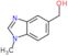 1H-Benzimidazole-5-methanol,1-methyl-(9CI)