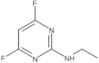 2-Pyrimidinamine,N-ethyl-4,6-difluoro-(9CI)