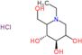 (3R,4R)-1-ethyl-2-(hydroxymethyl)piperidine-3,4,5-triol hydrochloride