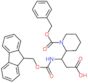 3-(1-benzyloxycarbonyl-2-piperidyl)-3-(9H-fluoren-9-ylmethoxycarbonylamino)propanoic acid