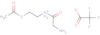 N-[2-(acetylsulfanyl)ethyl]-2-amino-1-oxoethanaminium trifluoroacetate