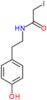 N-[2-(4-hydroxyphenyl)ethyl]-2-iodoacetamide