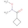 Cyclobutanecarboxamide, N-methoxy-N-methyl-