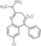 7-chloro-N,N-dimethyl-5-phenyl-3H-1,4-benzodiazepin-2-amine 4-oxide