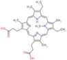 3,3'-(7,12-diethyl-3,8,13,17,22-pentamethylporphyrin-2,18-diyl)dipropanoic acid