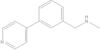 N-methyl(3-(pyridin-4-yl)phenyl)methanamine