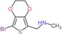 1-(7-bromo-2,3-dihydrothieno[3,4-b][1,4]dioxin-5-yl)-N-methylmethanamine