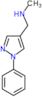 N-methyl-1-(1-phenyl-1H-pyrazol-4-yl)methanamine