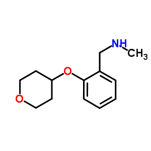 N-Methyl-2-[(tetrahydro-2H-pyran-4-yl)oxy]benzenemethanamine