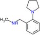 N-methyl-1-(2-pyrrolidin-1-ylphenyl)methanamine