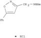 3-Isoxazolemethanamine, N-methyl-5-phenyl-, hydrochloride (1:1)