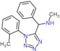 N-methyl-1-[1-(o-tolyl)tetrazol-5-yl]-1-phenyl-methanamine