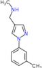 N-methyl-1-[1-(3-methylphenyl)-1H-pyrazol-4-yl]methanamine