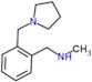 N-methyl-1-[2-(pyrrolidin-1-ylmethyl)phenyl]methanamine