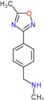 N-methyl-1-[4-(5-methyl-1,2,4-oxadiazol-3-yl)phenyl]methanamine