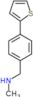 N-Methyl-4-(2-thienyl)benzenemethanamine