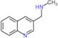 N-methyl-1-quinolin-3-ylmethanamine